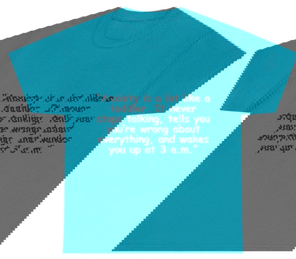 Anxiety T shirt - Empowering Apparel