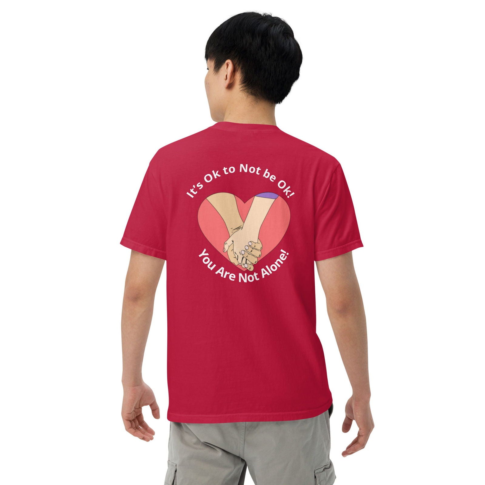 It’s ok to not be ok t-shirt - Empowering Apparel 