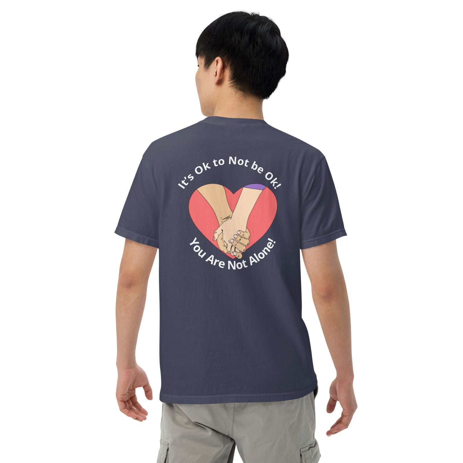 It’s ok to not be ok t-shirt - Empowering Apparel 