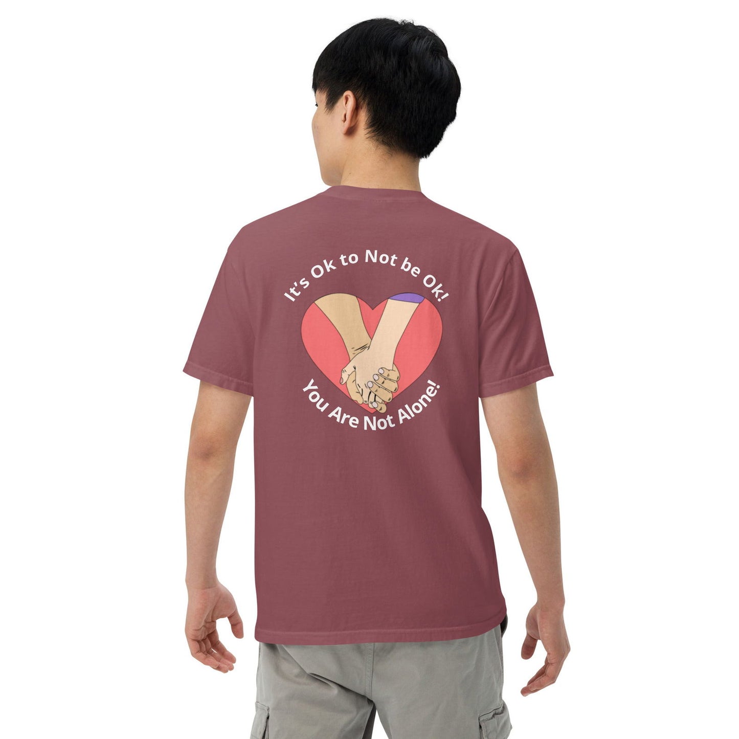 It’s ok to not be ok t-shirt - Empowering Apparel 