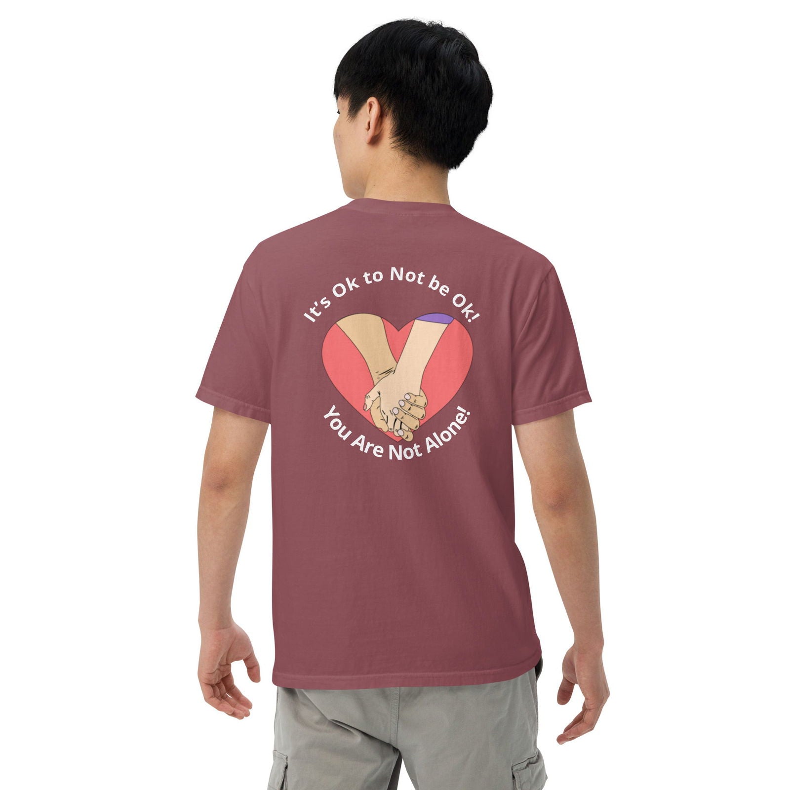 It’s ok to not be ok t-shirt - Empowering Apparel 