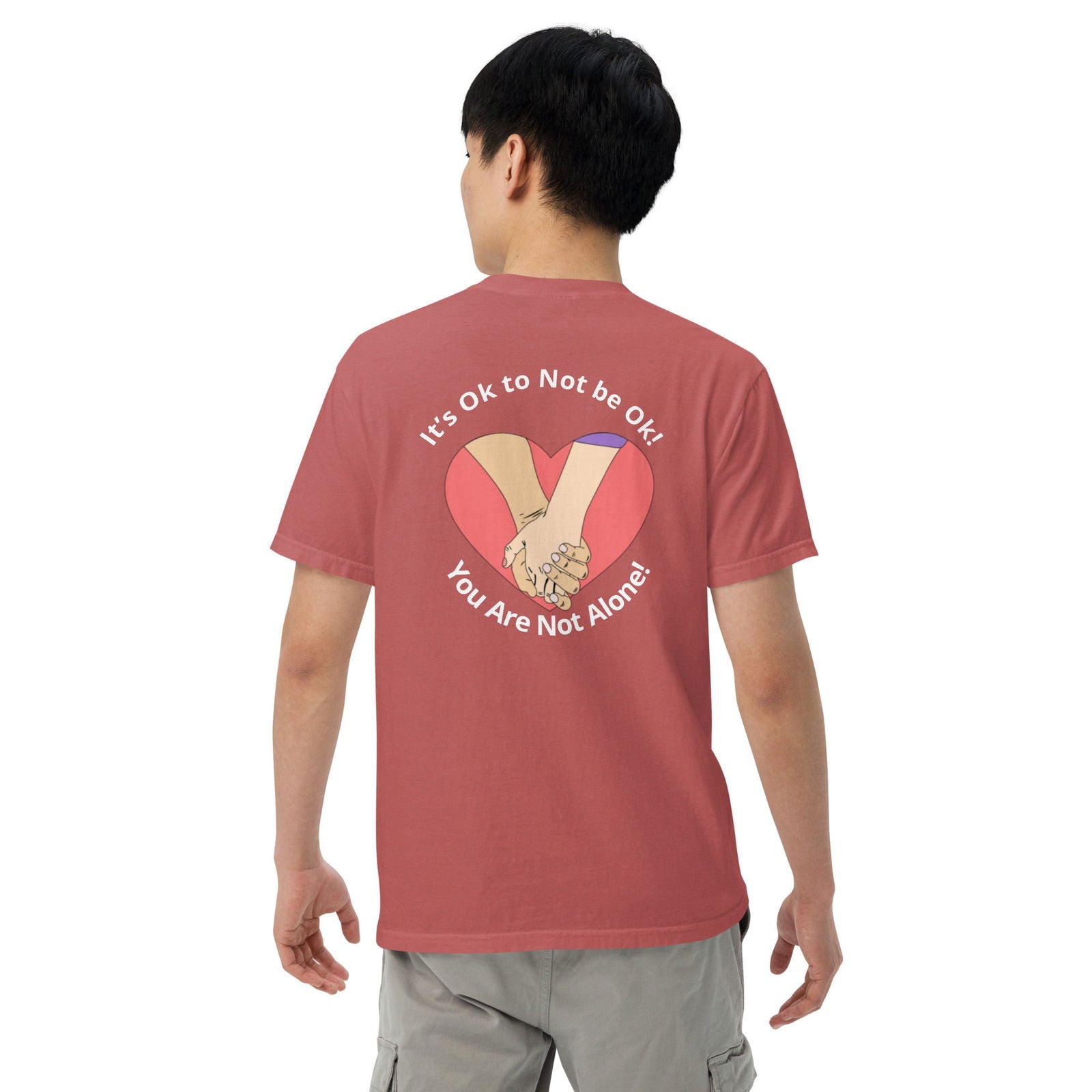 It’s ok to not be ok t-shirt - Empowering Apparel 
