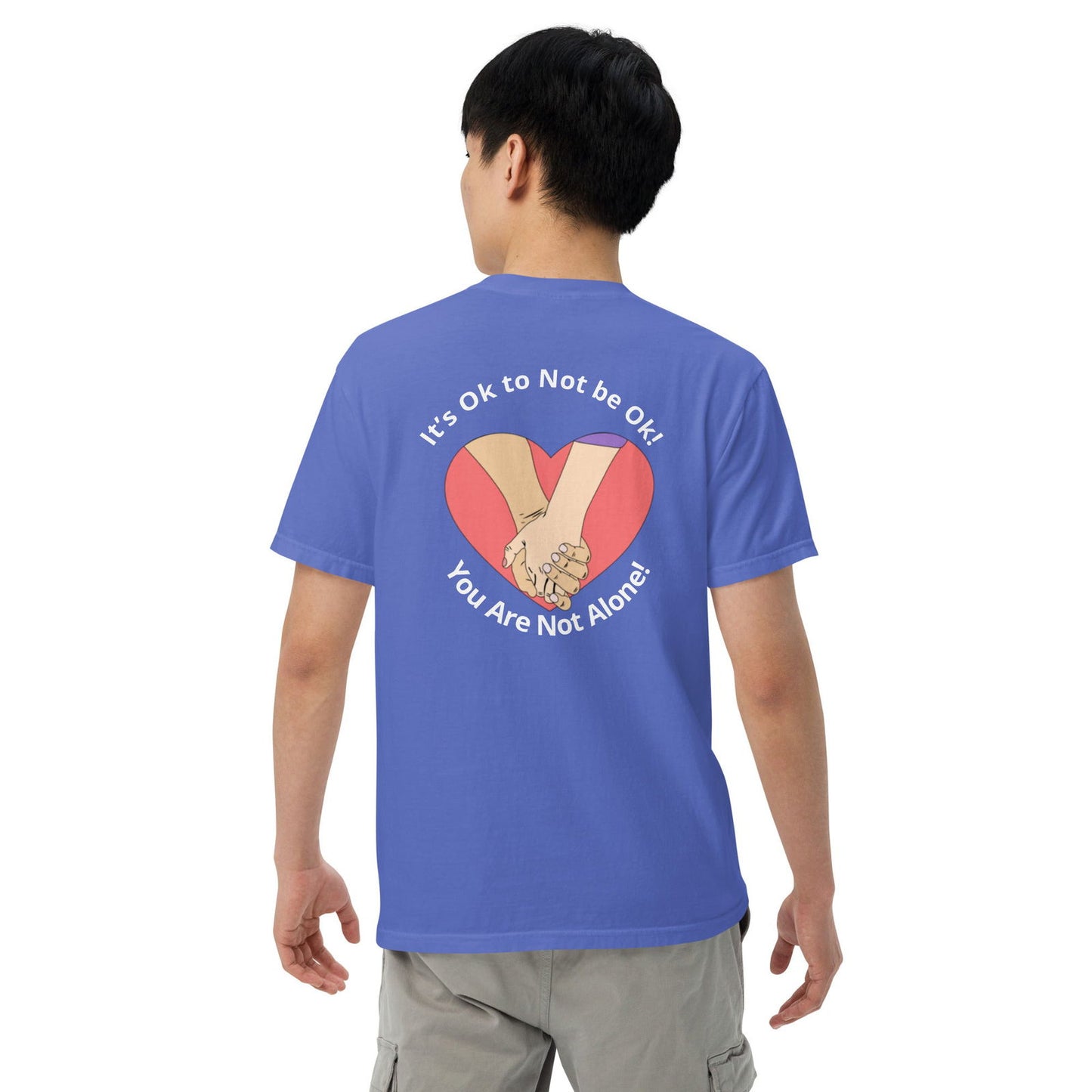 It’s ok to not be ok t-shirt - Empowering Apparel 