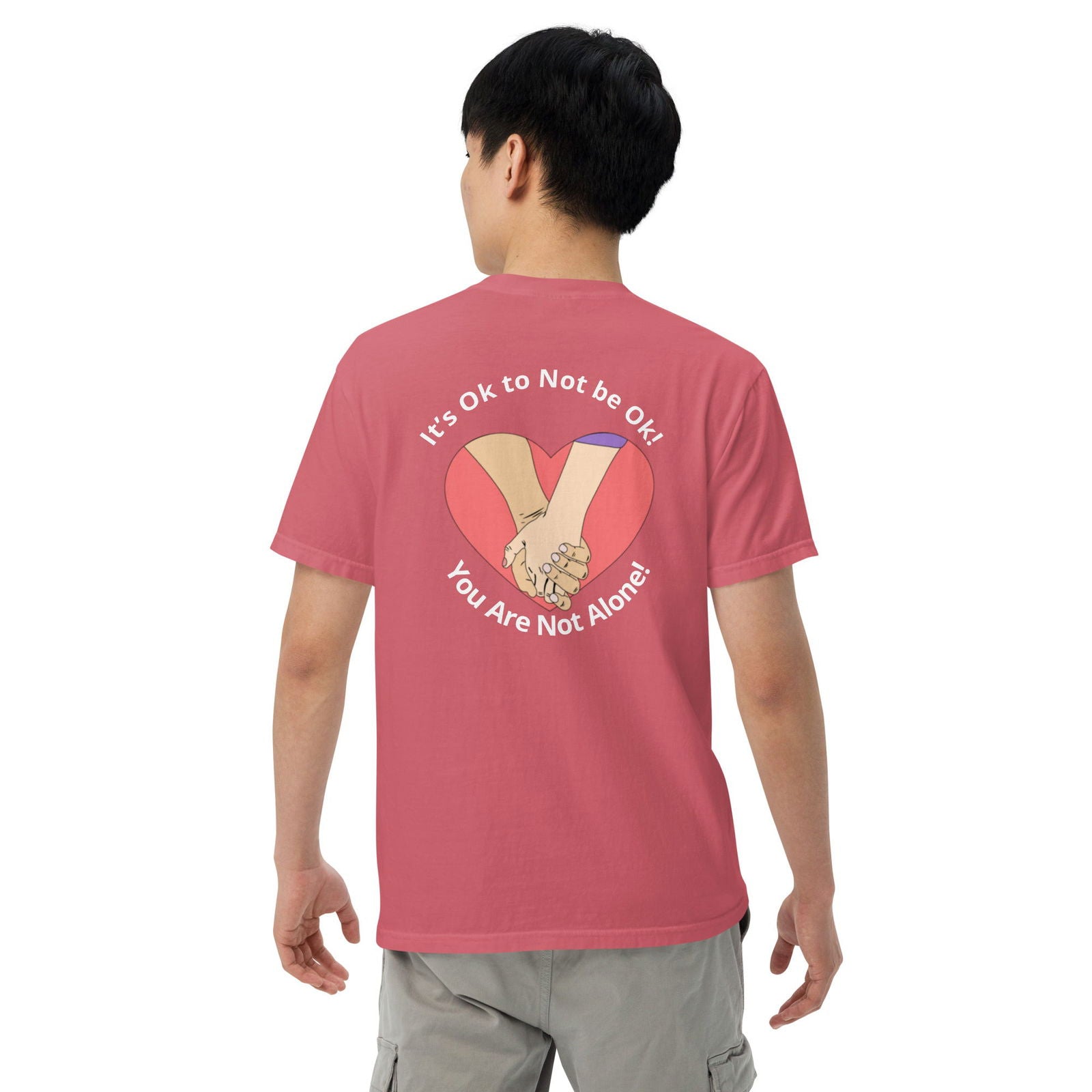 It’s ok to not be ok t-shirt - Empowering Apparel 