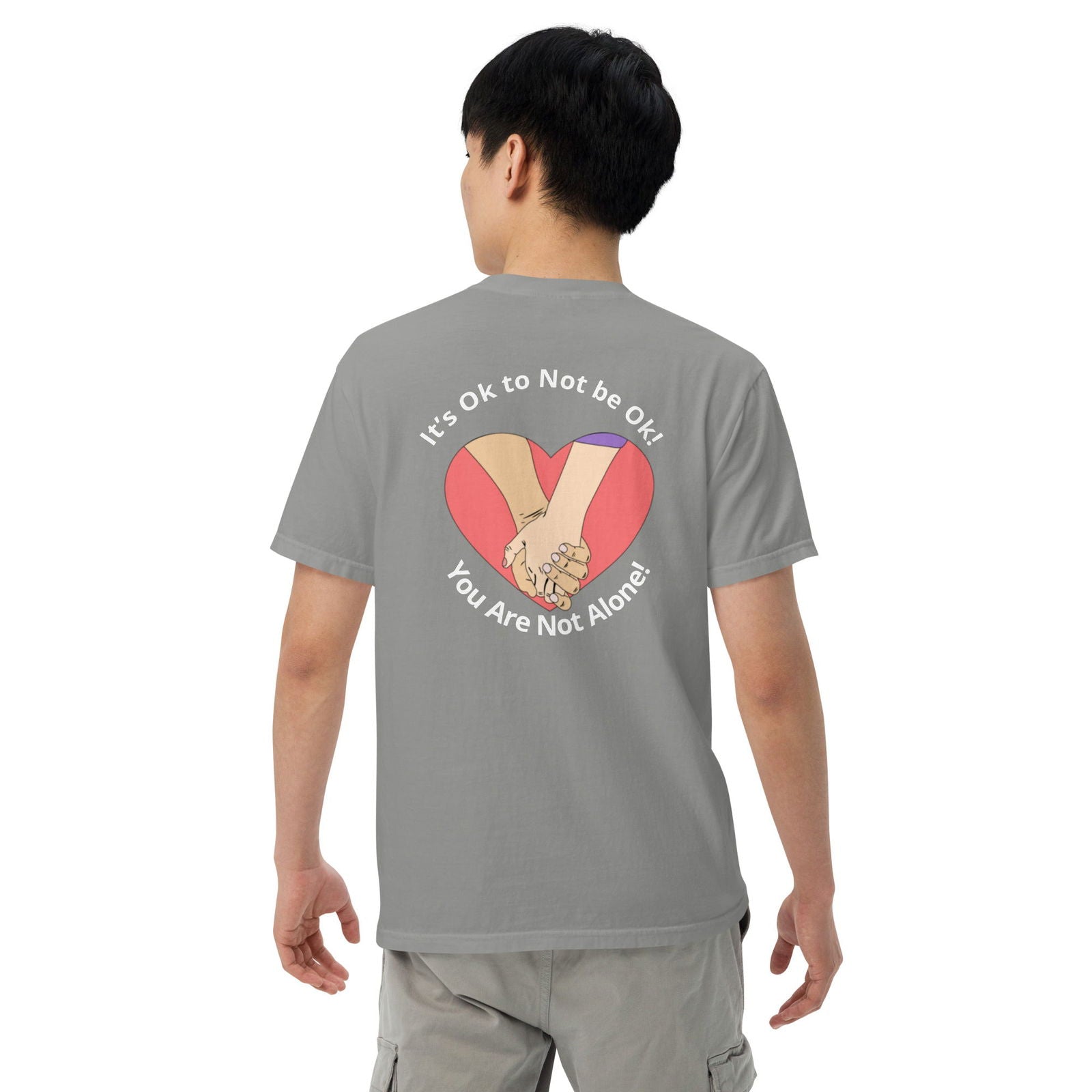 It’s ok to not be ok t-shirt - Empowering Apparel 