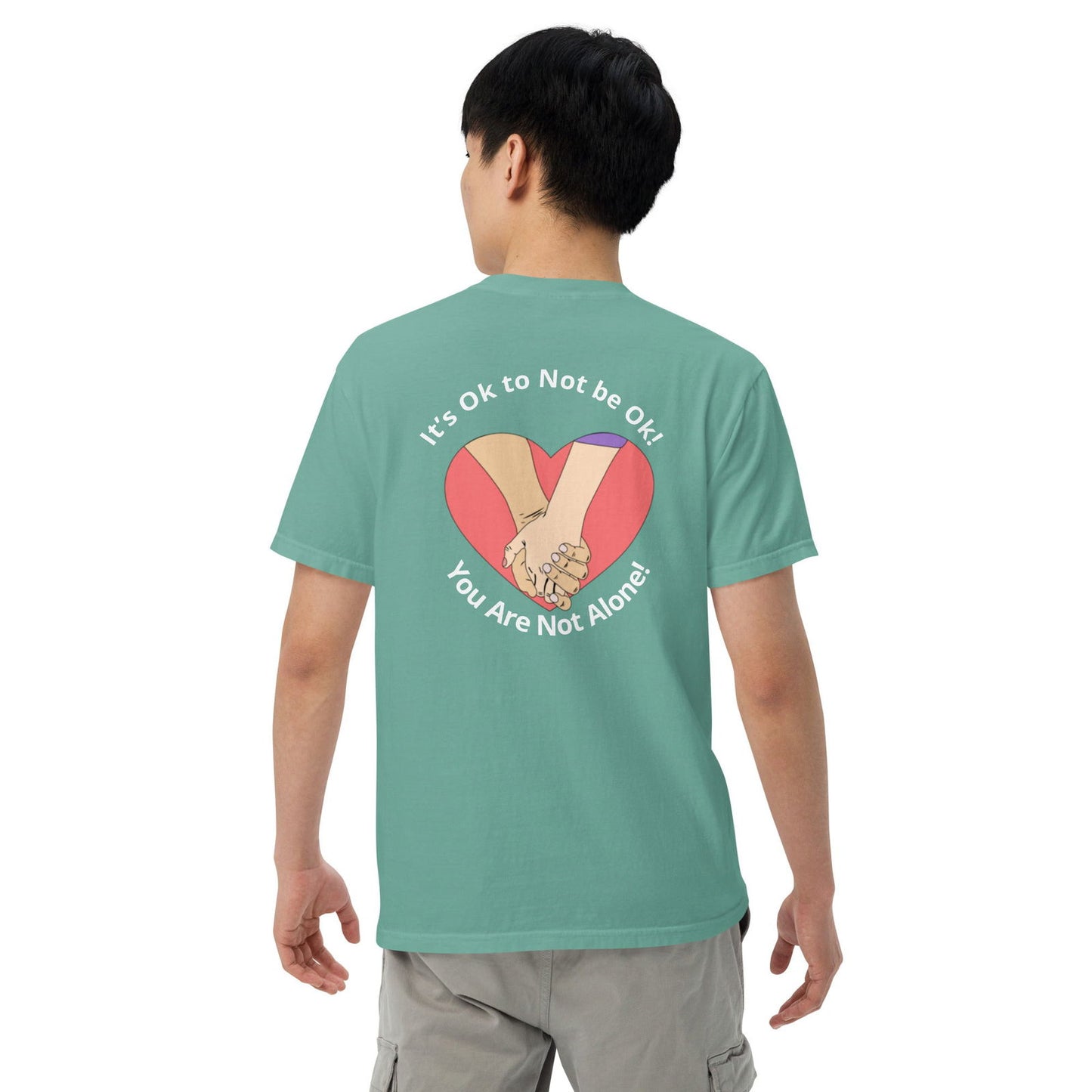 It’s ok to not be ok t-shirt - Empowering Apparel 