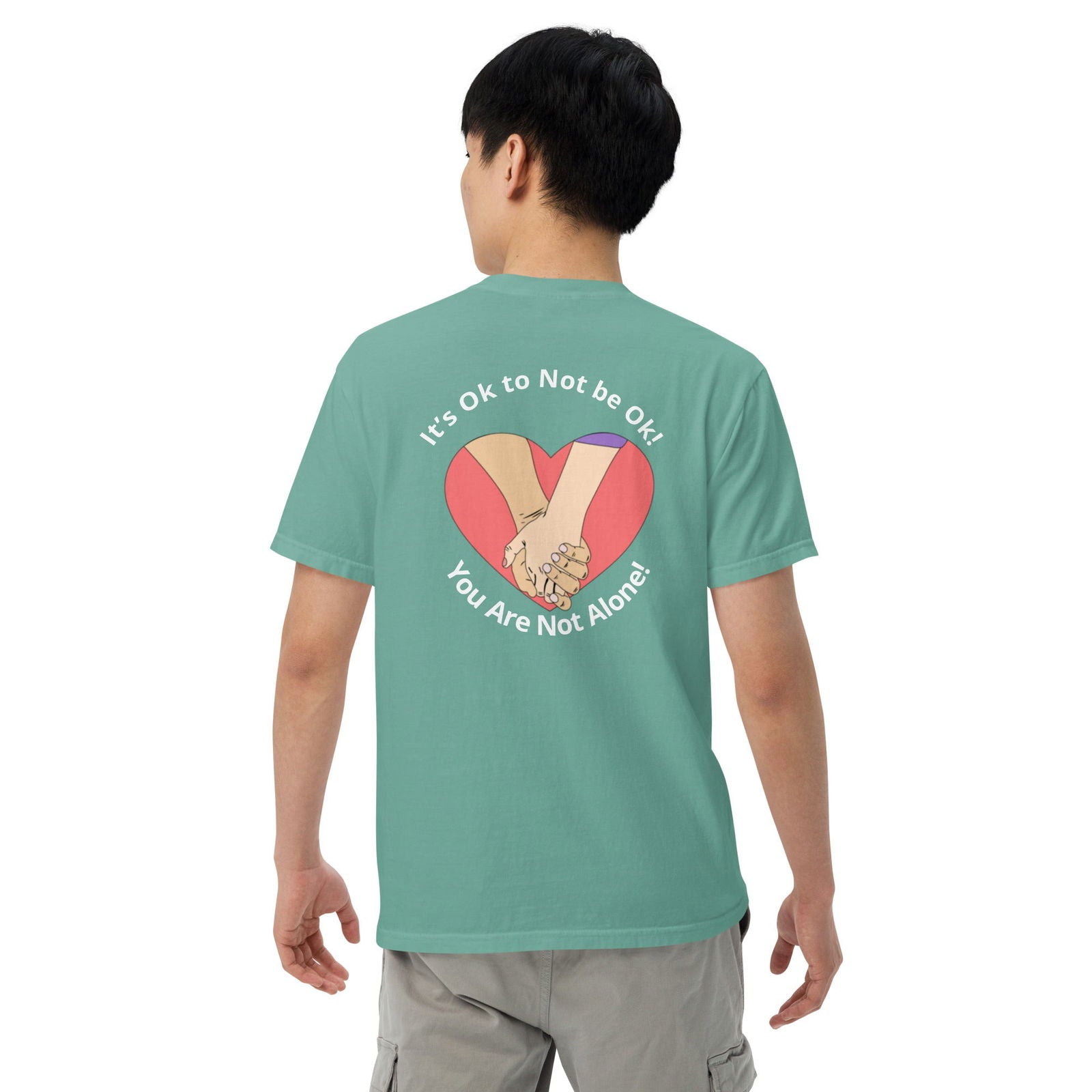 It’s ok to not be ok t-shirt - Empowering Apparel 