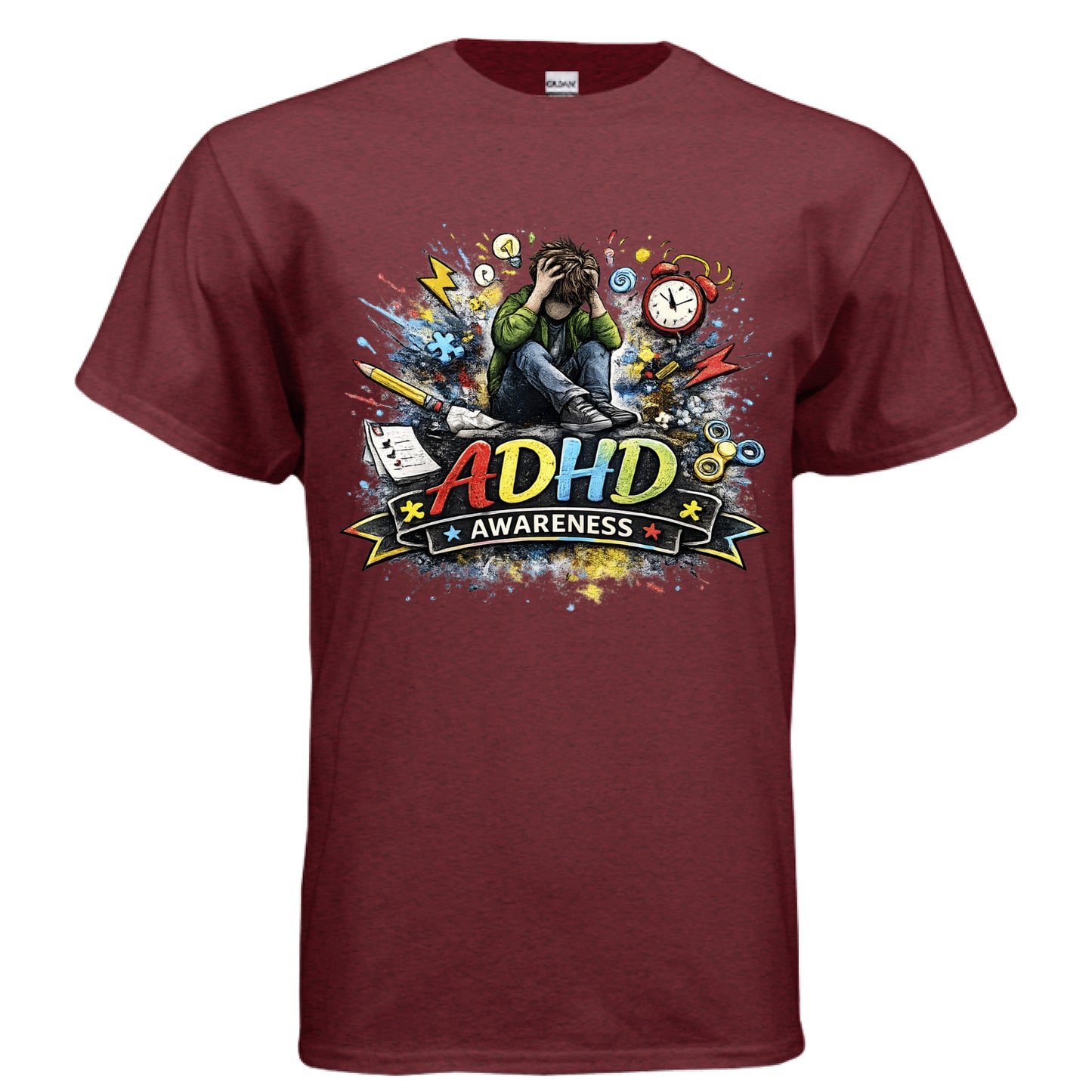 ANTIQUE CHERRY RED - FRONT