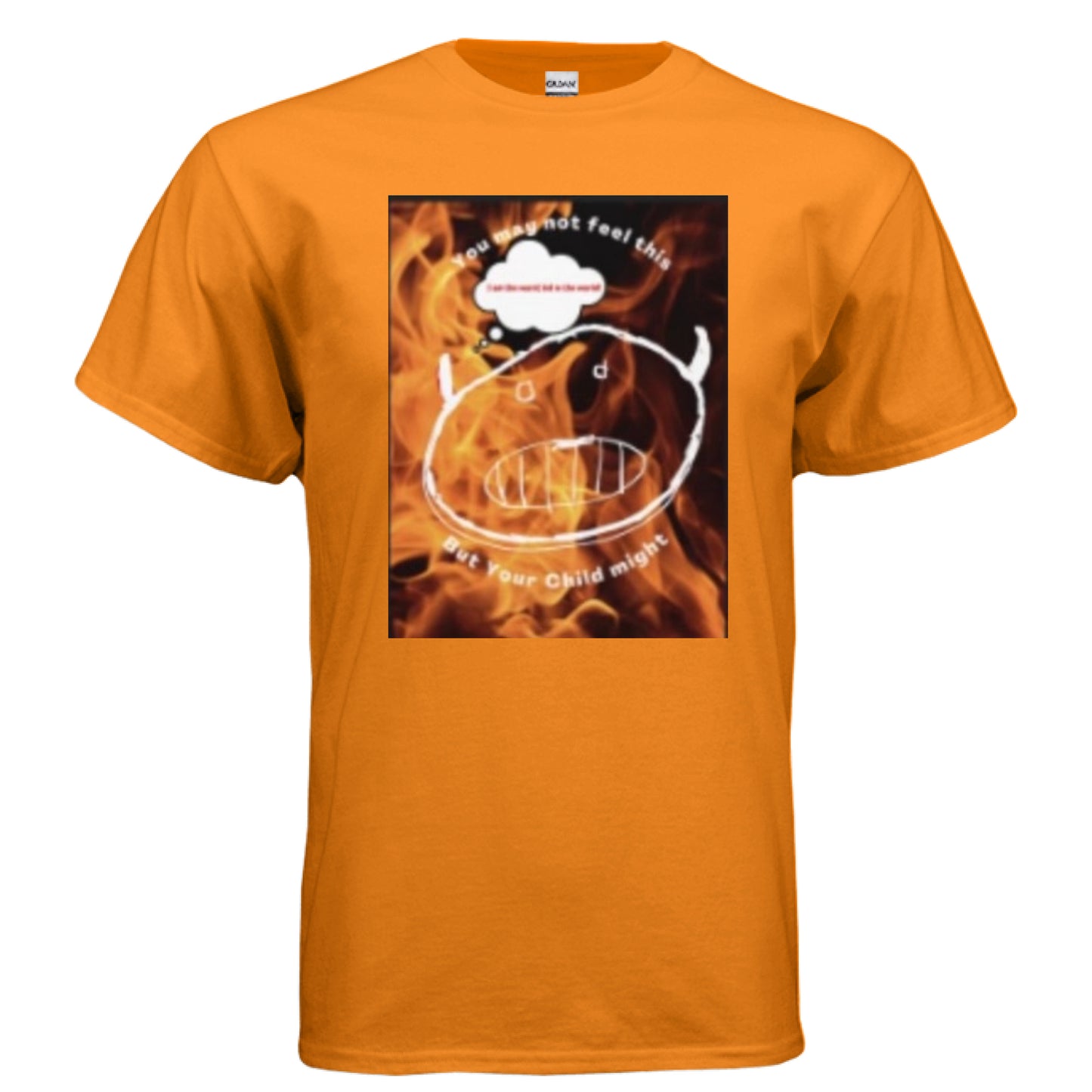 SAFETY ORANGE - FRONT